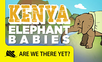Kenya Baby Elephants - Travel Kids in Africa