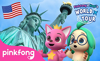 Pinkfong Hogi and Pinkfong visit the USA - World Tour Series