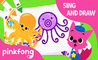 Pinkfong Draw an Octopus and Ooh La la Octopus