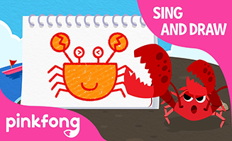 Pinkfong Draw a Crab and Clap Snap Lobster