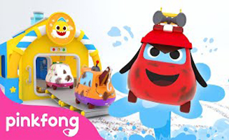 Pinkfong Car Wash with Super Rescue Team