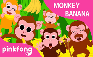 Pinkfong Monkey Banana na nas