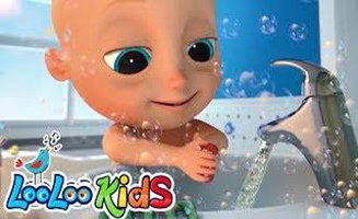 LooLoo Kids Johny Johny Wash Your Hands baby