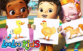 LooLoo Kids Learn Animals Names and Sounds with Johny Johny