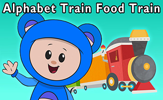 Ride and Sing on the ABC Food Train - Alphabet Train