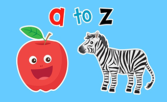 Apple to Zebra - BACK TO SCHOOL ALPHABET