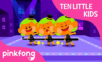 Pinkfong Ten Little Tap Dancing Kids - Ten Little Kids Songs