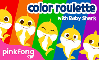 Pinkfong Baby Shark Color Roulette