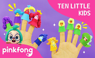 Pinkfong Ten Little Finger Kids - Ten Little Kids Songs