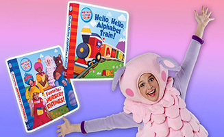 NEW Mother Goose Club Board Books - HELLO HELLO ALPHABET TRAIN