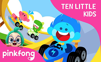 Pinkfong Ten Little Kids in the Car - Ten Little Kids Songs