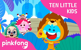 Pinkfong Ten Little Jungle Kids - Ten Little Kids Songs