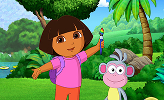 Dora the Explorer S07E14 Come on, lets paint!