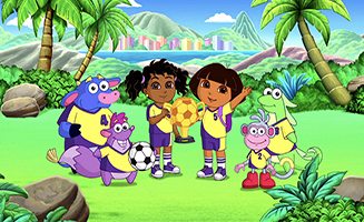 Dora the Explorer S08E01 Doras Super Soccer Showdown Circus