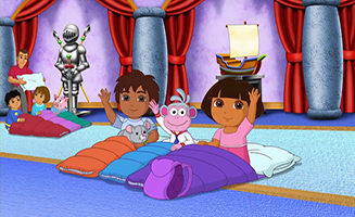Dora the Explorer S08E10 Doras Museum Sleepover Adventure