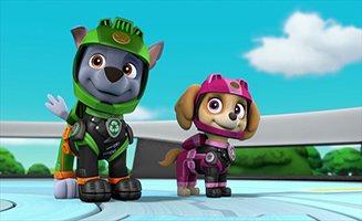 PAW Patrol S07E24 Moto Pups Rescue at Twisty Top Mesa - Moto Pups Pups Save a Sneezy Chase