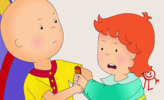 Caillous New Adventures S01E06 Caillou fights with Rosie