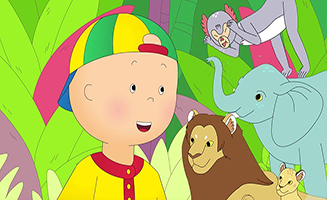 Caillous New Adventures S02E24 Caillou goes to the Zoo