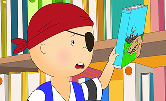 Caillous New Adventures S03E15 Caillou and the World Book Day