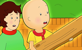 Caillous New Adventures S04E12 Caillou Builds a Fort