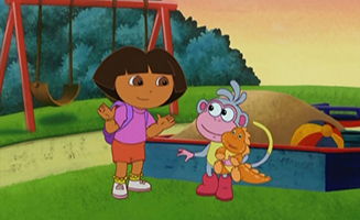 Dora The Explorer S03E21 Boots Cuddly Dinosaur