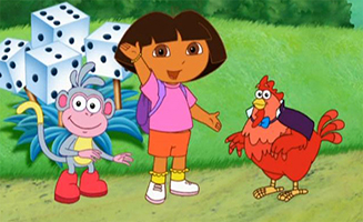 Dora The Explorer S05E10 The Big Red Chickens Magic Show