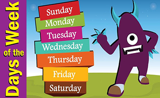 Days Of The Week Song For Kids