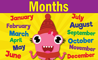 Months Of The Year Song - Learn The 12 Months