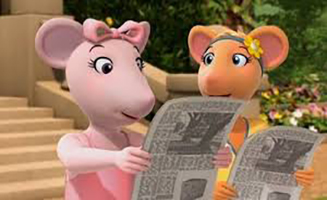 Angelina Ballerina The Next Steps S02E09A Angelina and the Front Page