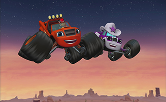 Blaze and the Monster Machines S03E06 The Bouncing Bull Racetrack