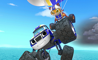 Blaze and the Monster Machines S06E02 The Amazing Stunt Kitty