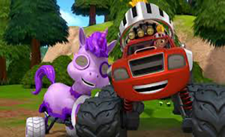 Blaze and the Monster Machines S06E03 Sir Blaze and the Unicorn