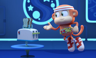 Chico Bon Bon Monkey with a Tool Belt S03E10 Space Toaster