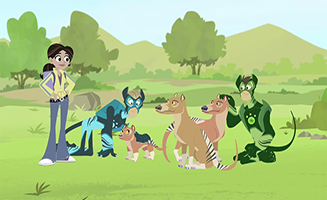 Wild Kratts S03E26 Back in Creature Time Part 2 Tasmanian Tiger